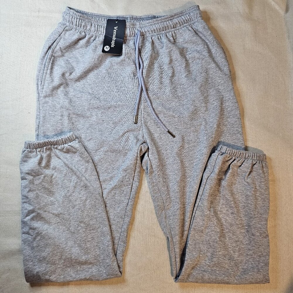 Vemubapis Women's Drawstring Athletic Pants - Size M